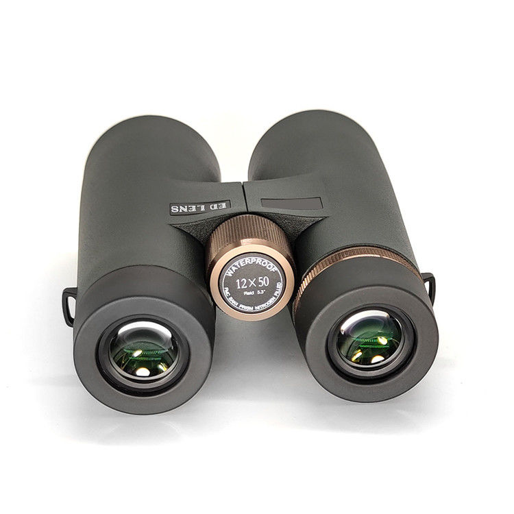 12x50 Waterproof Navy Lightweight Powerful Binoculars High Resolution With ED Glass
